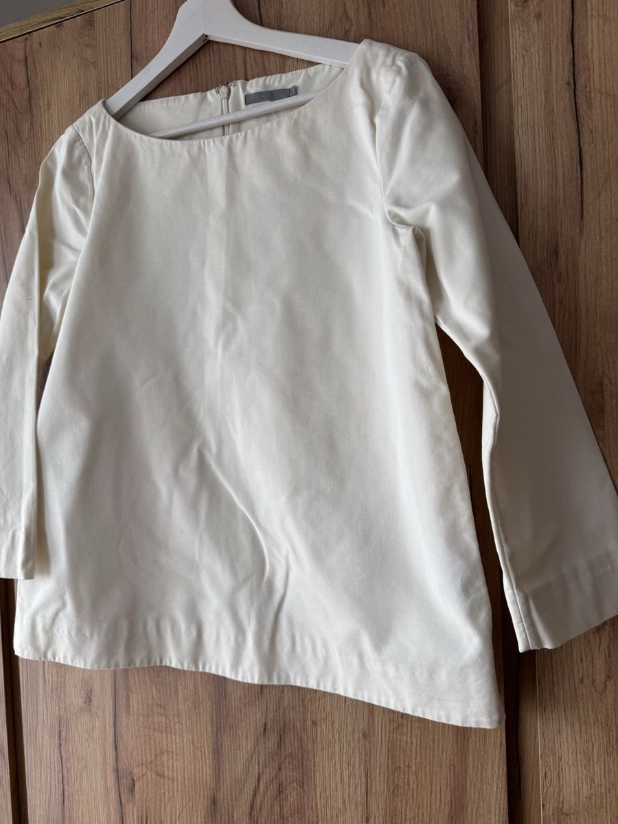 Cos Camicette: COS Bluse Damen Gr. 38 M Creme – Usato da Flumenthal venduto da SecondLove_CH 1