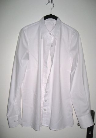 Business Bluse weiss Gr. XL Le nouveau Chef f. Büro Service