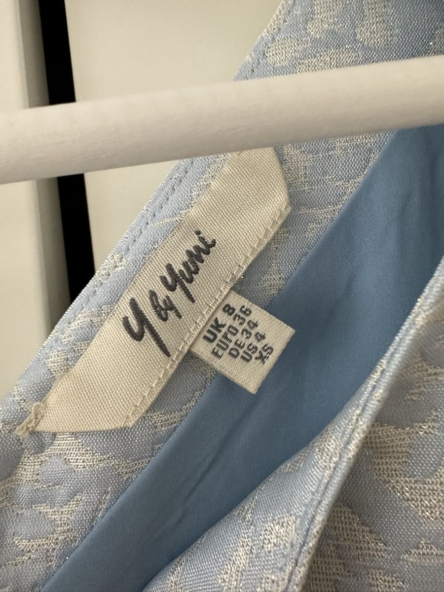 Vestiti: Elegantes Kleid hellblau/silber – Usato da Sevelen venduto da mar_gq8k 3