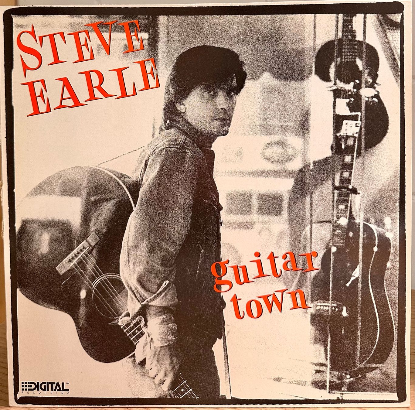 Steve Earle - Guitar Town // LP: VG++; Sleeve: VG+ (Gebraucht) in ...