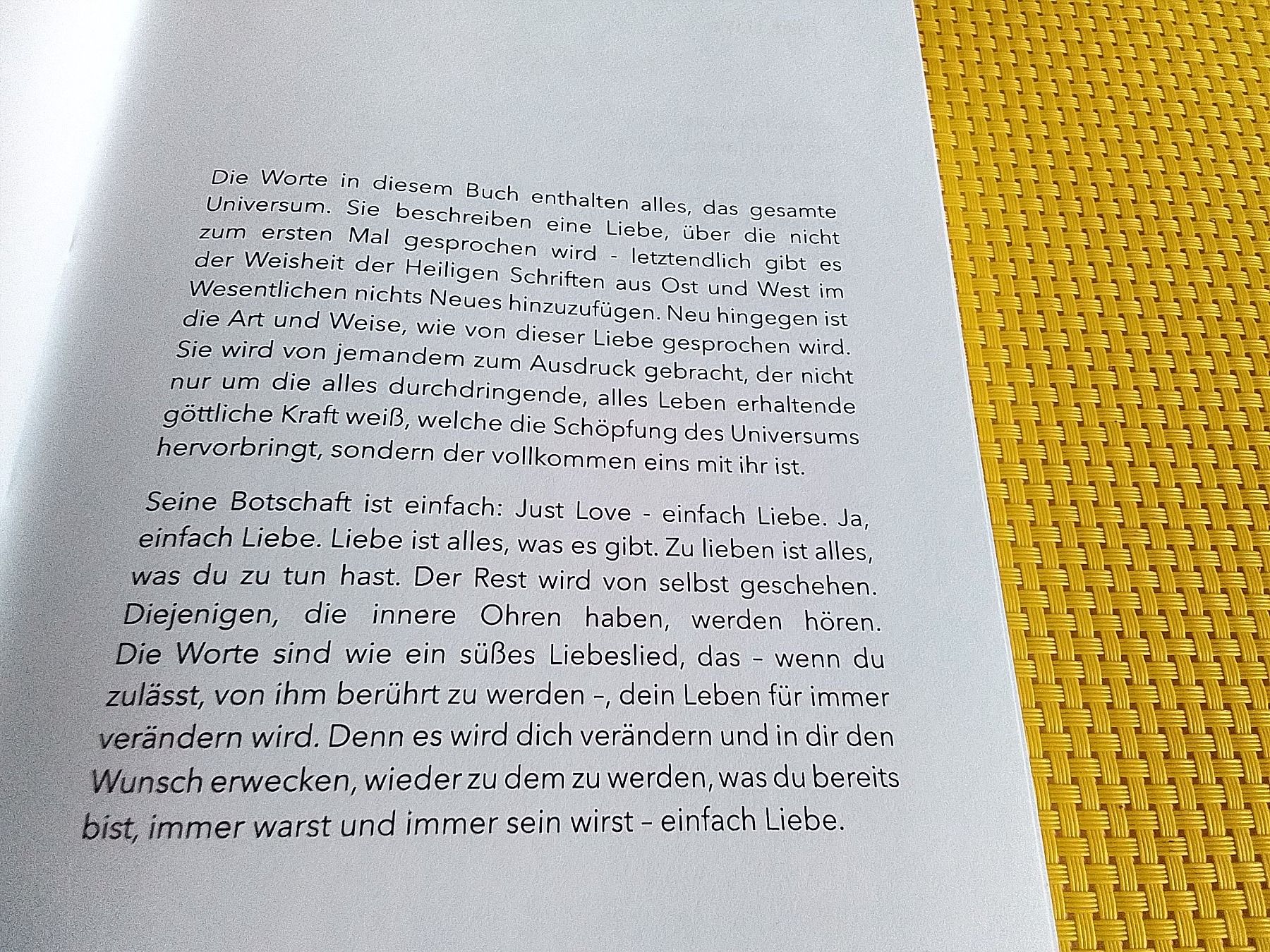 Libri: JUST LOVE - Die Essenz von Allem – Nuovo (secondo la descrizione) da Rebstein venduto da Buchsi03 4