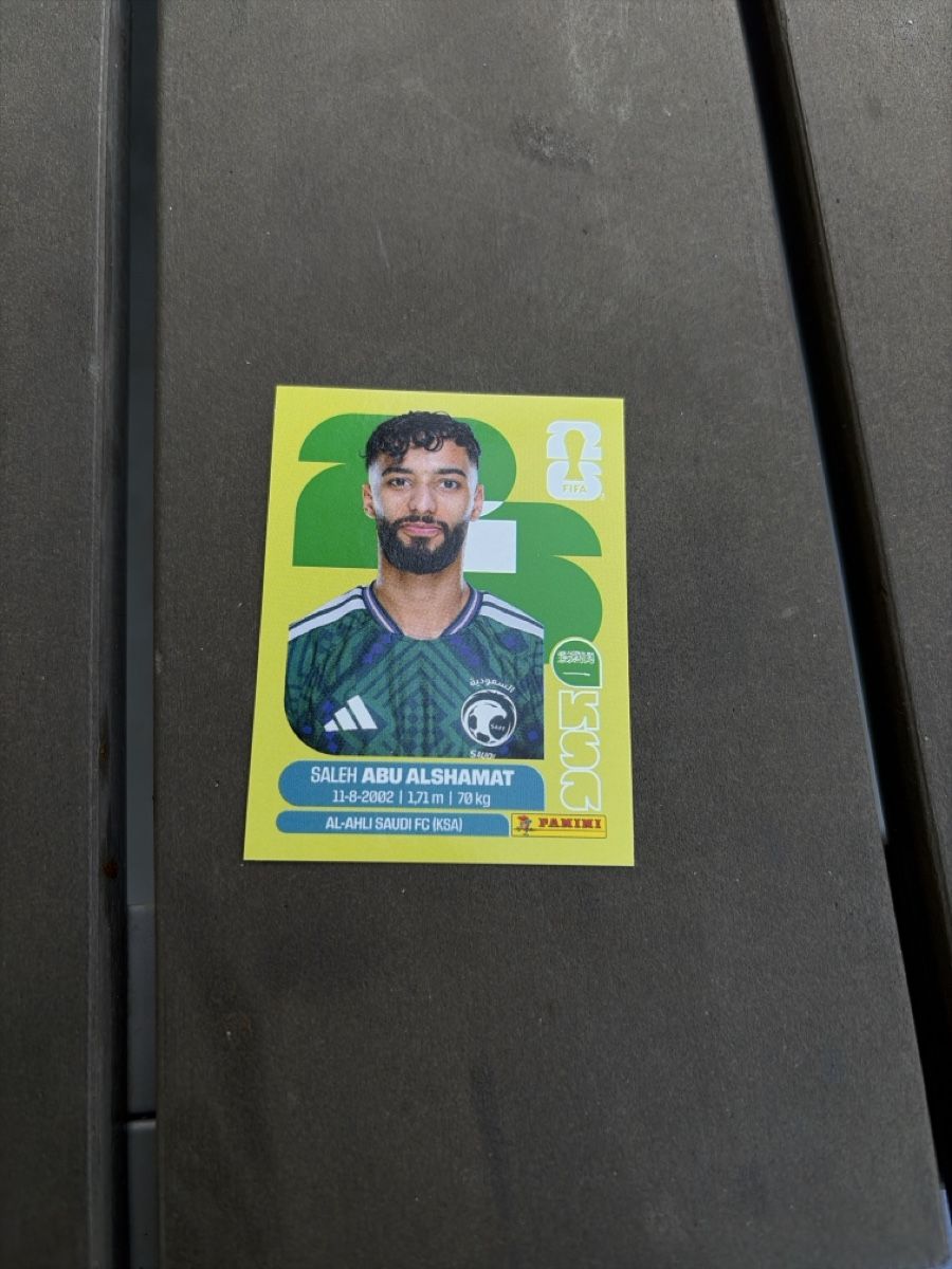 Panini Carte collezionabili: Saleh Abu Alshamat – Nuovo (secondo la descrizione) da Dornach venduto da metallbau.ch