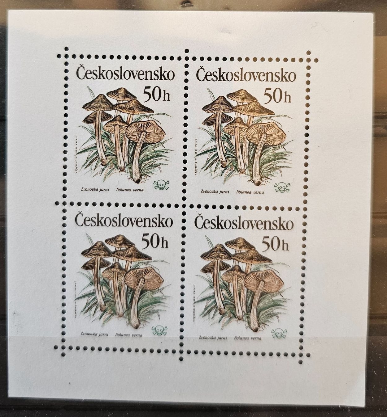 Tutti i francobolli: Ceskoslovensko - Block Pilze **, 1989 – Nuovo (secondo la descrizione) da Les Valettes venduto da Nuba1