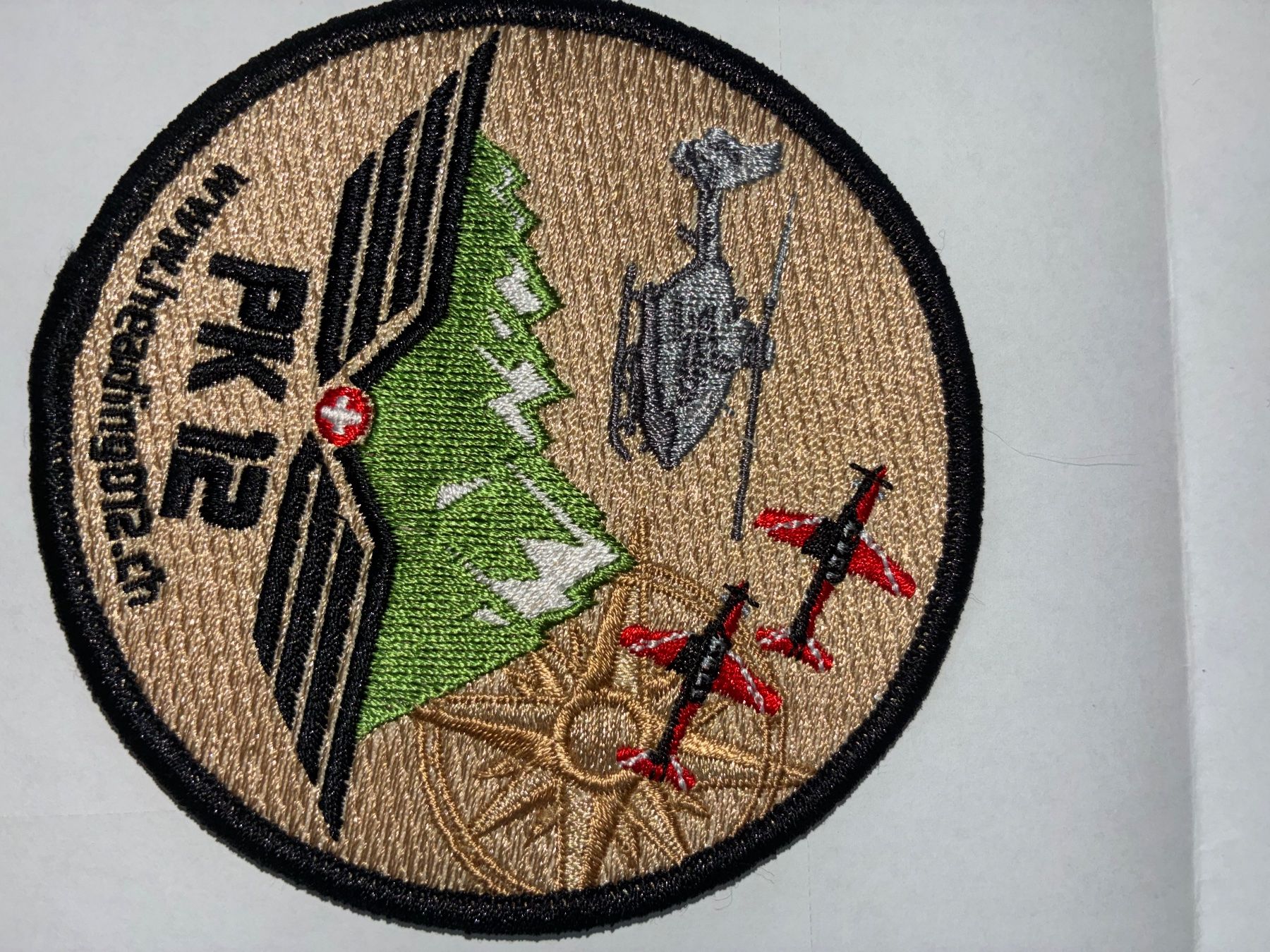 Schweizer Armee Placchette & Badge: Badge Pilotenkurse 12 – Usato da Oberiberg venduto da reimet