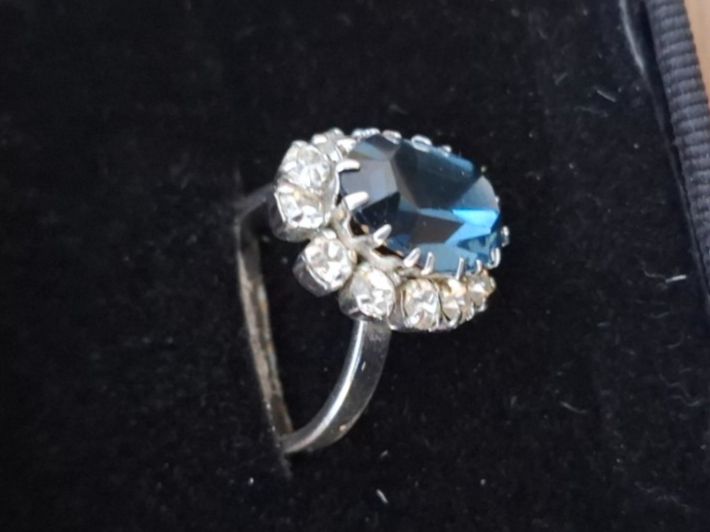 Ringe: Ring mit blauem Stein – Gebraucht aus Buochs von regenbogen7365 1