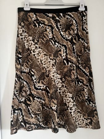 OPUS Rock Schlangenmuster Grösse 42 Sommerkleid 72cm