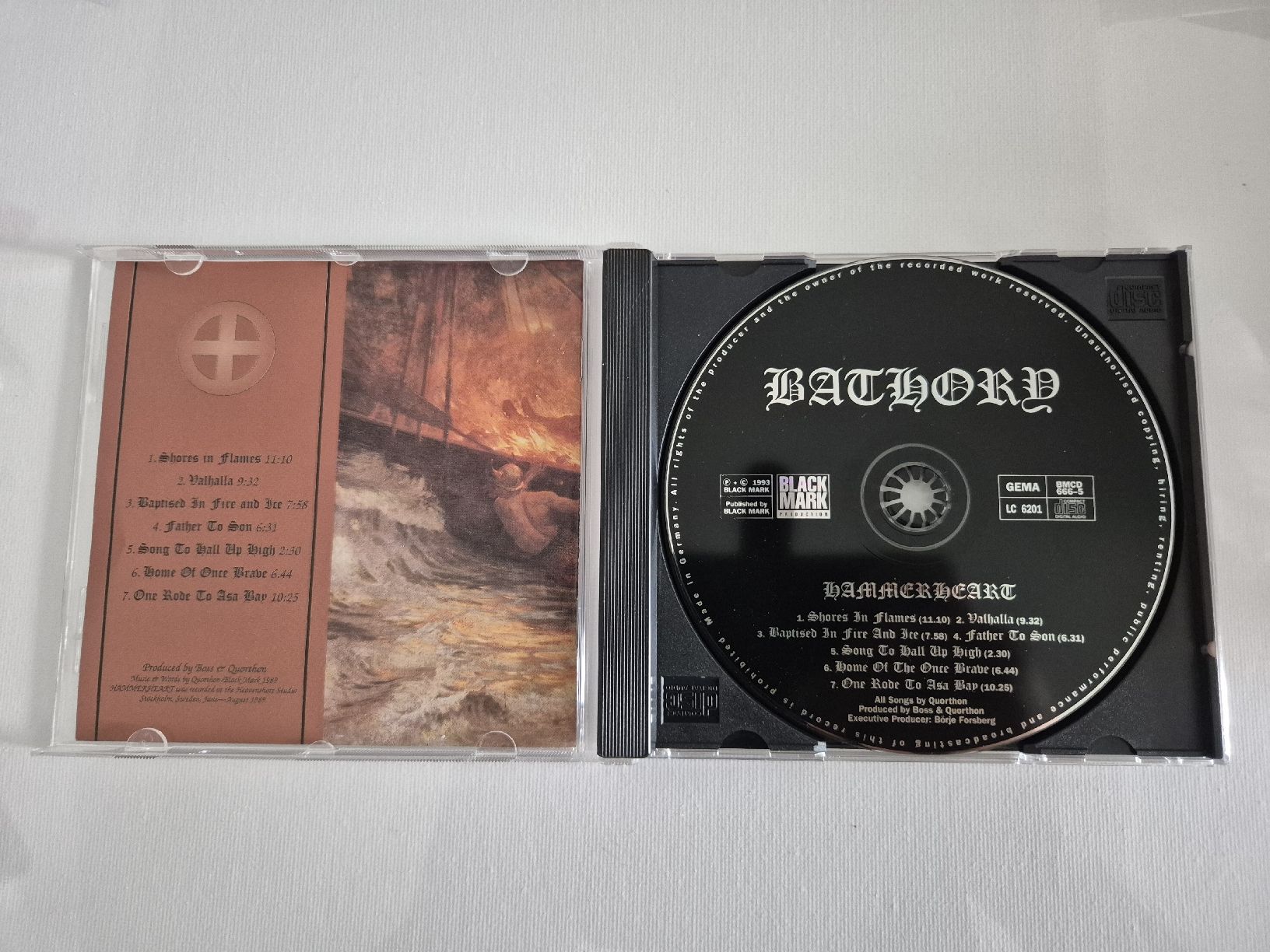 CDs: Bathord  -  Hammerheart  - CD  – Neuf (Voir description) à Uster par newwave0 2