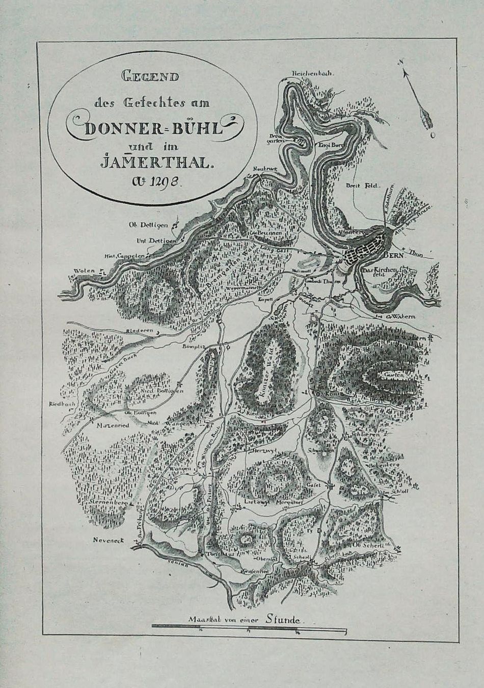 Libri: Bern Neujahrsblatt 1816 mit Plan und Ansicht – Usato da Rafz venduto da Helvet32 1