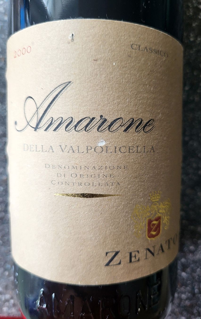 Amarone Wein: Amarone della Valpolicella Jg. 2000 – Neu und originalverpackt aus Andwil SG von 3264walter 1