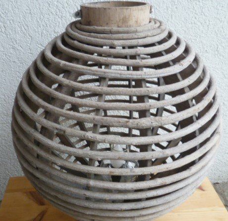 Lampade: Korb-Steh-Lampe, ein Hingucker Ø 440 mm – Usato da Effretikon venduto da Heimstudio 5