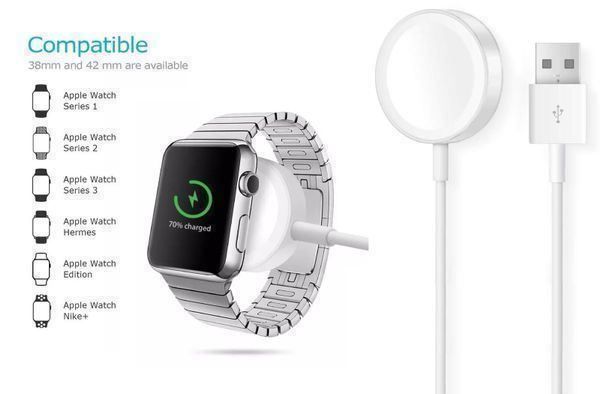 Accessoires Smartwatch: Apple Watch series Magnetische Ladekabel – Neuf (Voir description) à Kirchdorf AG par Apost008 1