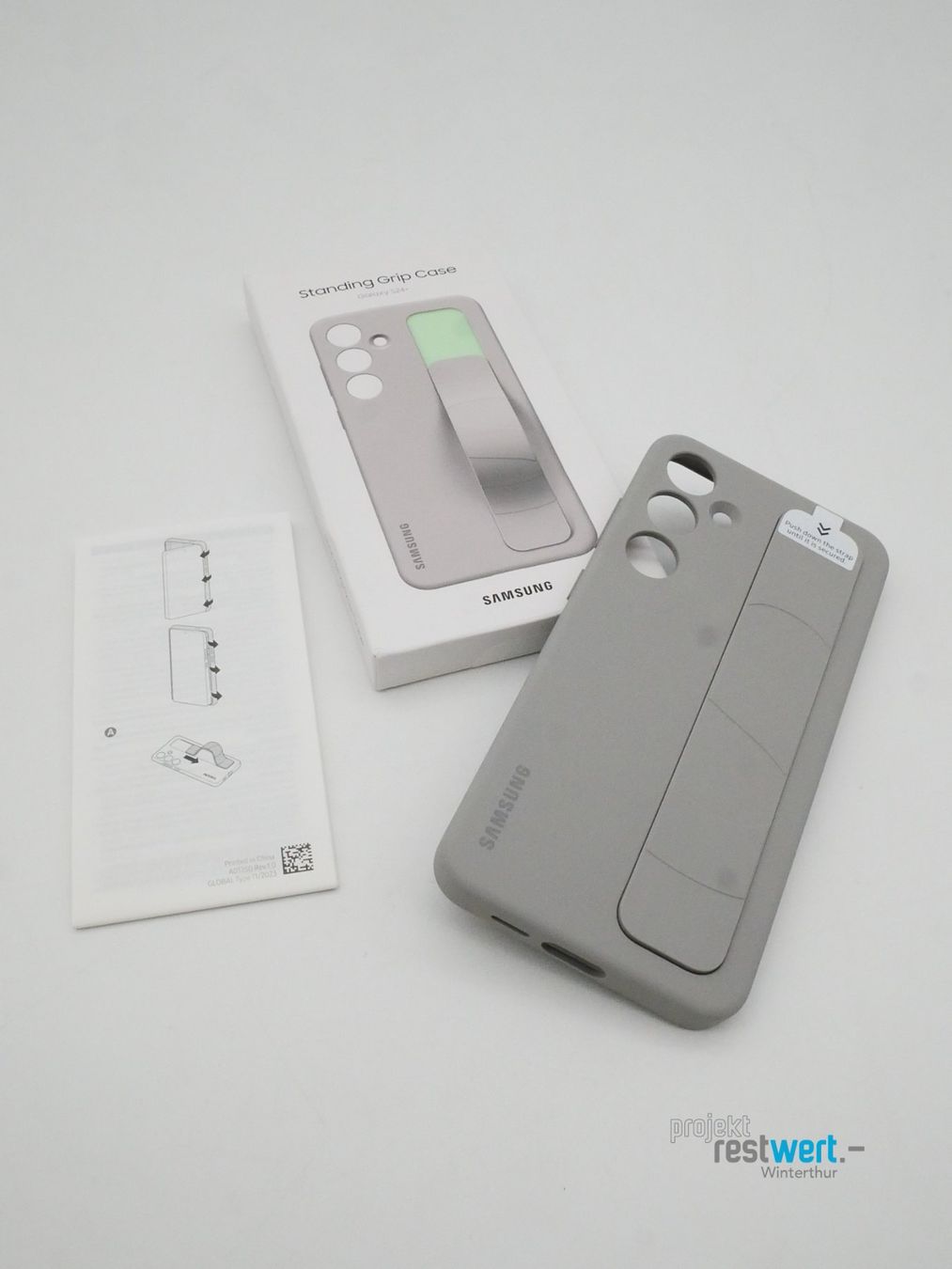 Samsung Coques & Protection écran: SAMSUNG Standing Grip Case Handyhülle S24+ – Neuf (Voir description) à Winterthur par Restwert_Winterthur