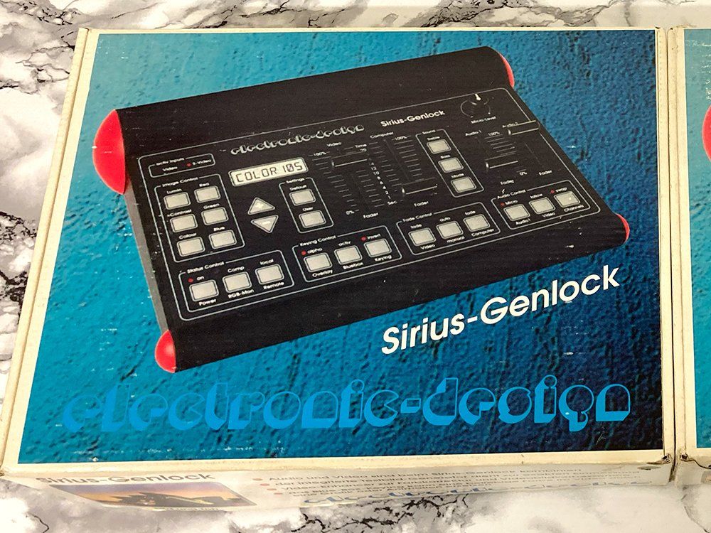 Console di mixaggio: Amiga Genlock – Electronic Design Sirius II – Usato da Weesen venduto da zuse_z3