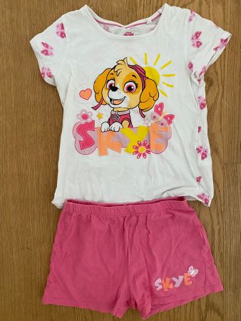 Paw Patrol 2teiliges Outfit 122/128 selten getragen