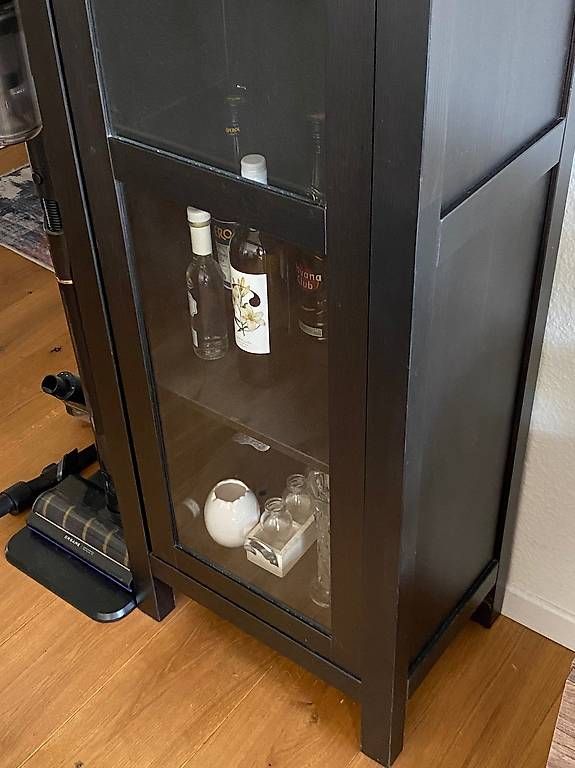 Vetrine: Vitrine schwarz mit Glastür – Usato da Hünenberg venduto da ste_78rv 2