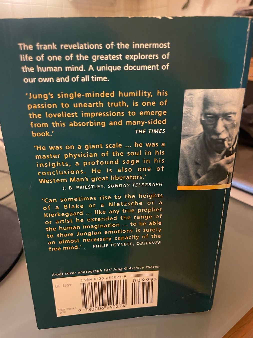 Libri: Memories, Dreams, Reflections by Carl G. Jung – Usato da Genève venduto da lailas_things 3