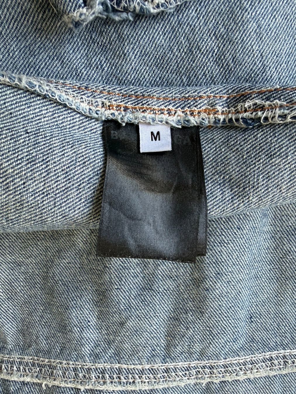 Balenciaga Giacche: BALENCIAGA Monogram Denim Hemd Jacket GR. M 100% ORIGINAL – Usato da Kreuzlingen venduto da Selliton 6