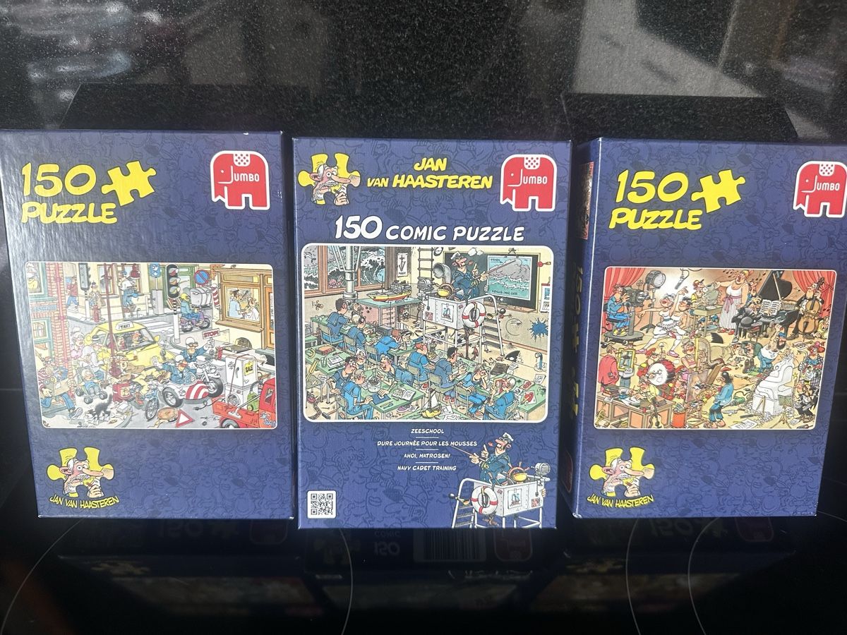 Puzzles: 3 Puzzles Jan van Haasteren – Gebraucht aus Altendorf von Quietwater