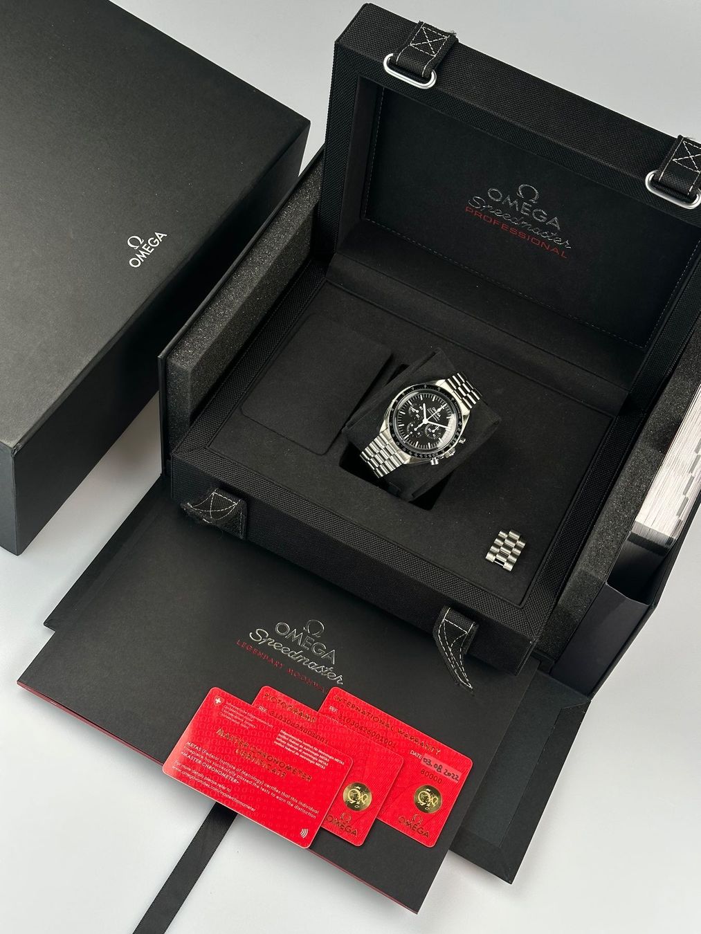 Omega Orologi: Omega Speedmaster Ref. 310.30.42.50.01.001 im Fullset – Usato da St. Gallen venduto da TrokulWatches 1