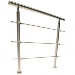 Geländer: 57209 - Edelstahl Treppengeländer 120cm - 3 Querstreben – Neu und originalverpackt aus Wallenwil von toesstal-vertrieb 5