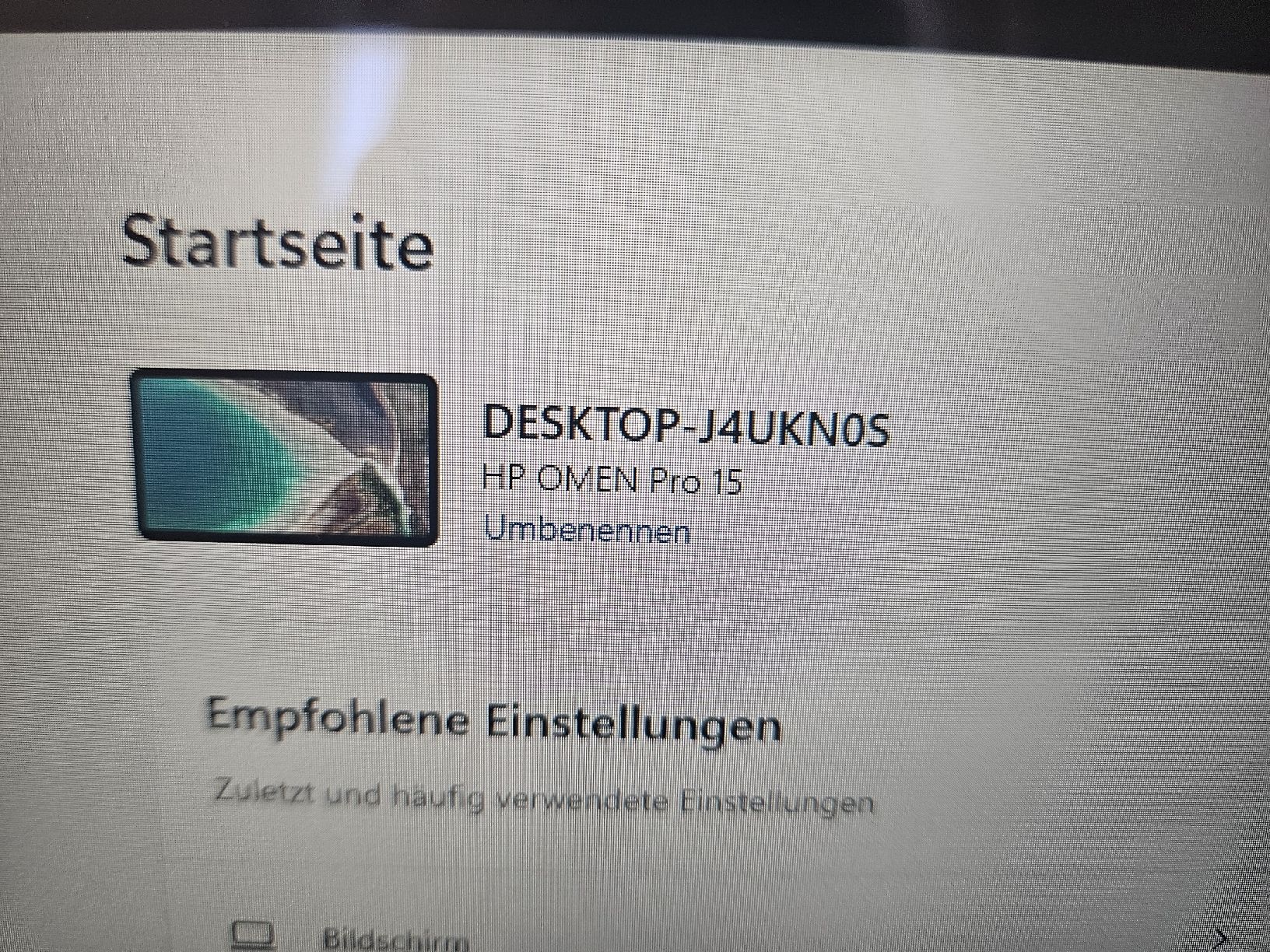 Hewlett Packard Notebook: HP OMEN Pro15 – Usato da Bremgarten AG venduto da van_9pyk 4