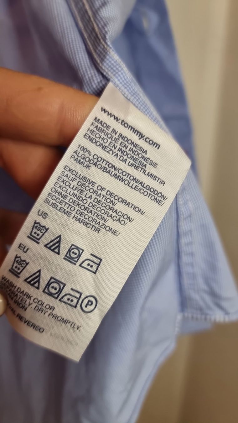 Tommy Hilfiger Camicie: Tommy Hilfiger Herrenhemd Gr. 41/16 Fitted – Usato da Wald ZH venduto da CapLux 3