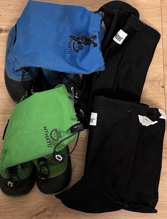 Schuhe für Jungen: Mymayu Barfussstiefel Gr. 22+24 – Gebraucht aus Dittingen von xenia.h