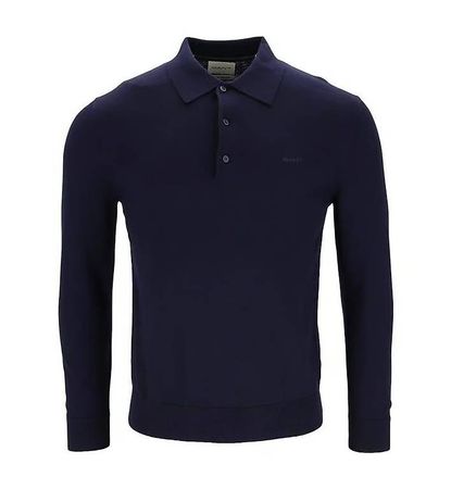 GANT Cotton Cashmere Polo Pullover Gr. S Neu