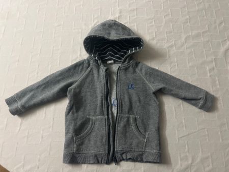 Kinder Hoodie Grau Gr. 86 "Gundeli Gang" für Frühling/Herbst