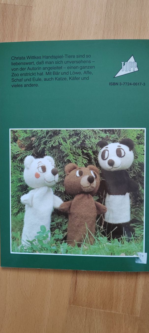 Libri: Tier-Handpuppen zum Stricken – Usato da Feusisberg venduto da Sindbad3 2