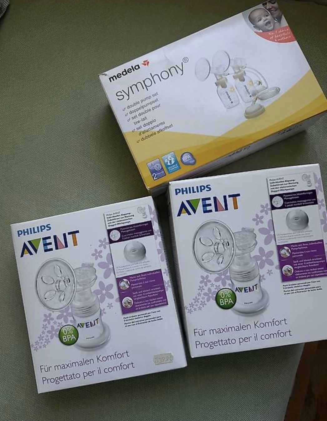 Philips Accessori per l’allattamento: Philips Avent Einzel-Abpumpset /pump-set – Nuovo (secondo la descrizione) da Bern venduto da mystyle_bern