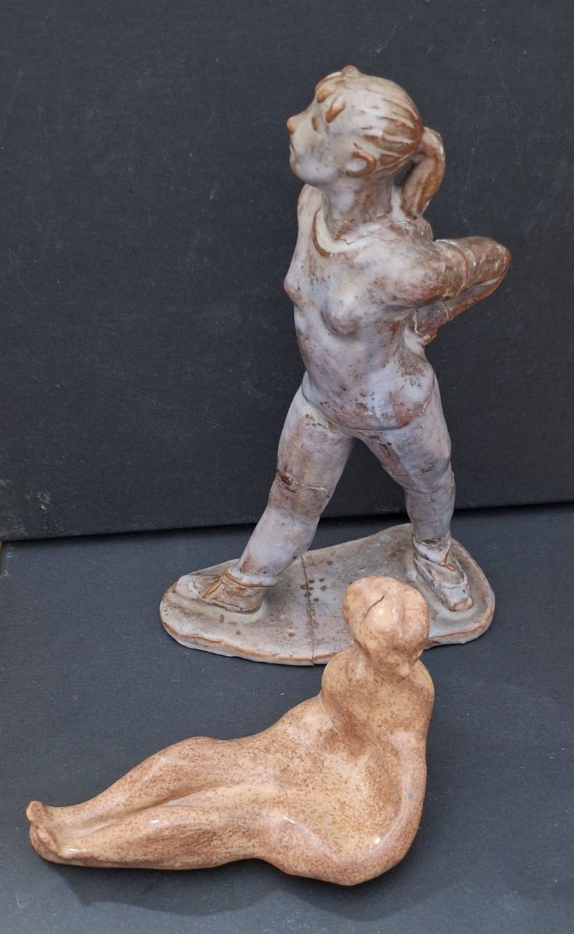 Sculture & Statue: Dekorative Vintage Ballerina Figur – Usato da Horgen venduto da OlJaS