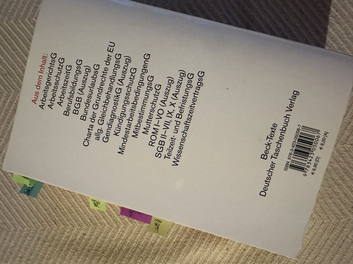 Bücher: German Civil Code & Labor Laws Book Set 2012 – Gebraucht aus Zürich von car_68nt 2