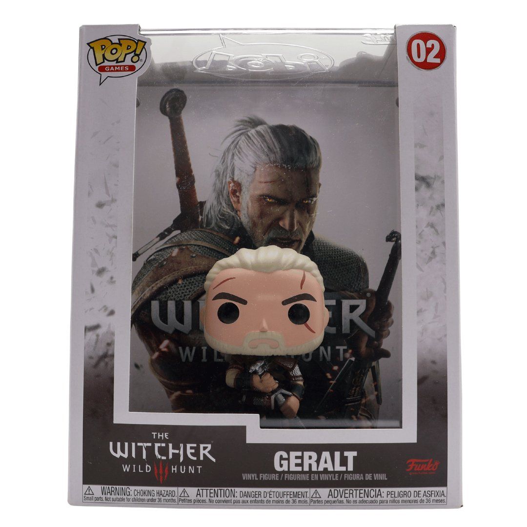 Funko Statuette: Geralt #2 Funko POP Game Covers The Witcher – Nuovo e nell'imballaggio originale da Paudex venduto da dindeboy