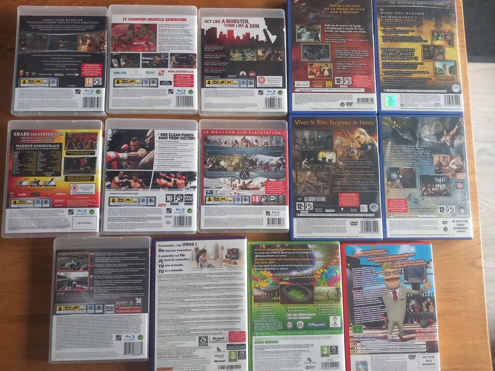 Lot jeux ps2 ps3 Xbox psp wii - Jeux vidéo
