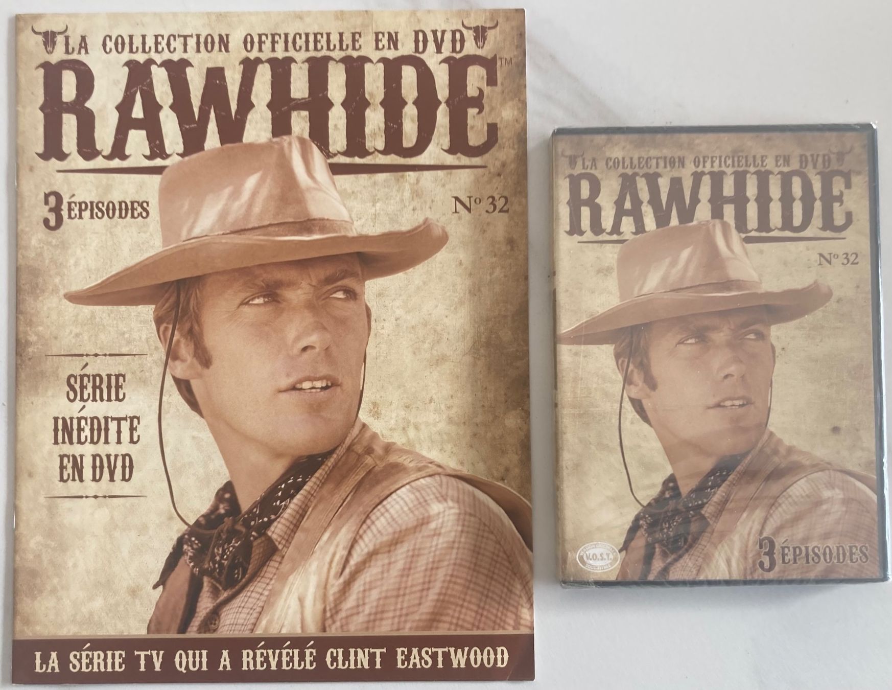 Tutti i DVDs: CLINT EASTWOOD - RAWHIDE N°32 – Usato da Poliez-Pittet venduto da Newtown-Records