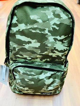 ADIDAS Rucksack, camouflage grün, 46x27x15cm