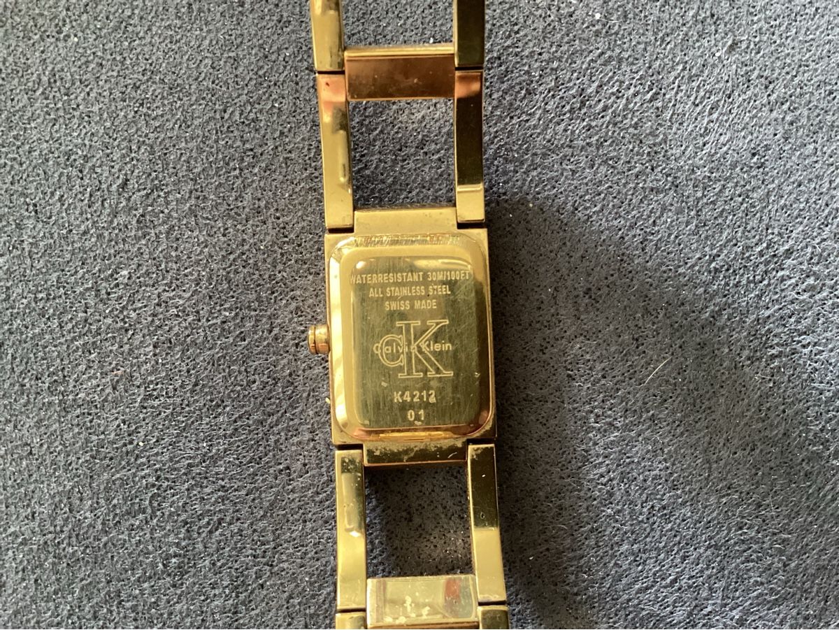 Calvin Klein Orologi: Calvin Klein Armbanduhr Vintage – Usato da Minusio venduto da scotch111 1