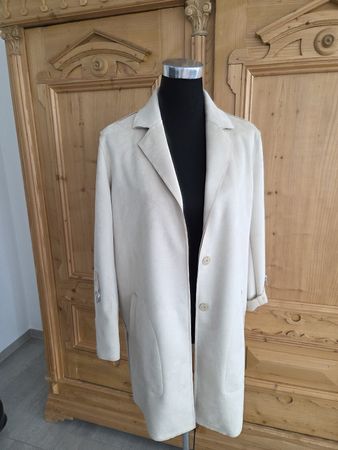 Mantel, Faux Suede, Rino y Pelle