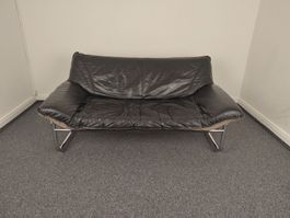 CH LIEFERUNG! Häggström Vintage 2er Ledersofa early Edition