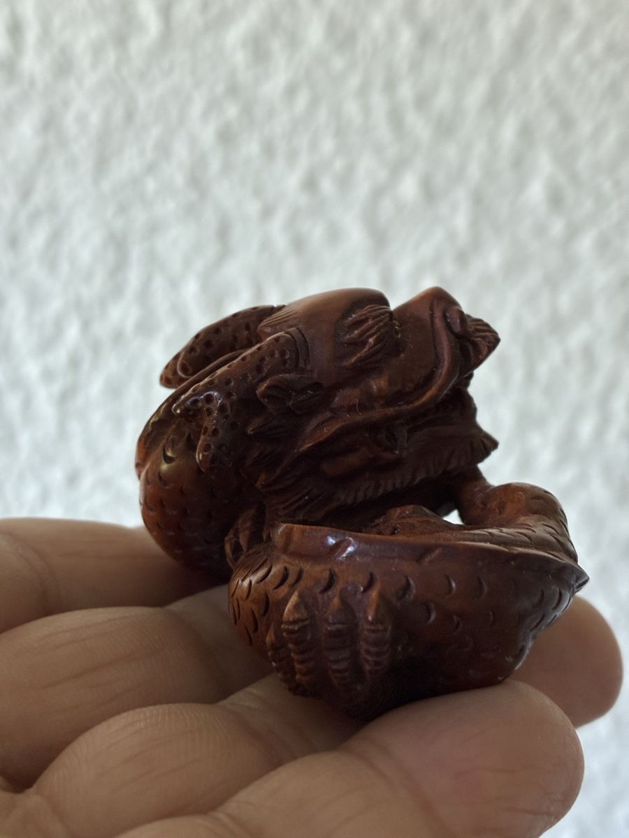 Statuette: Japon vintage netsuke objet traditionnel – Usato da St-Aubin-Sauges venduto da asianart 2