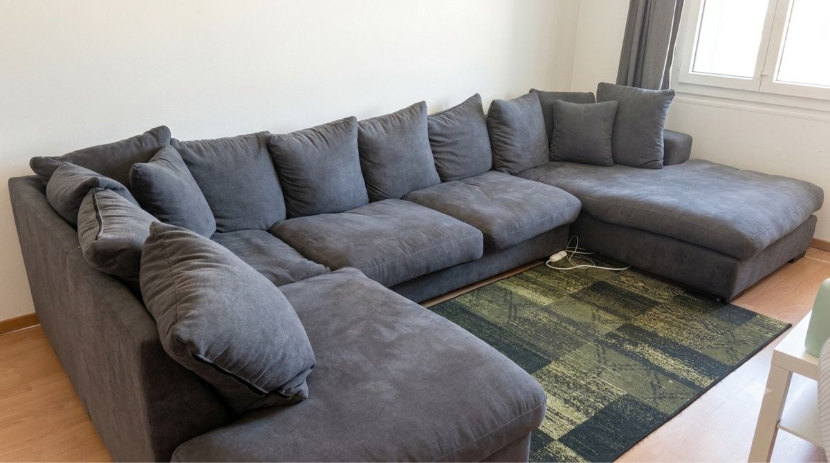 Sofas: Canapé d'angle gris anthracite en U – Neu (gemäss Beschreibung) aus Biel/Bienne von kwy_2by2 2