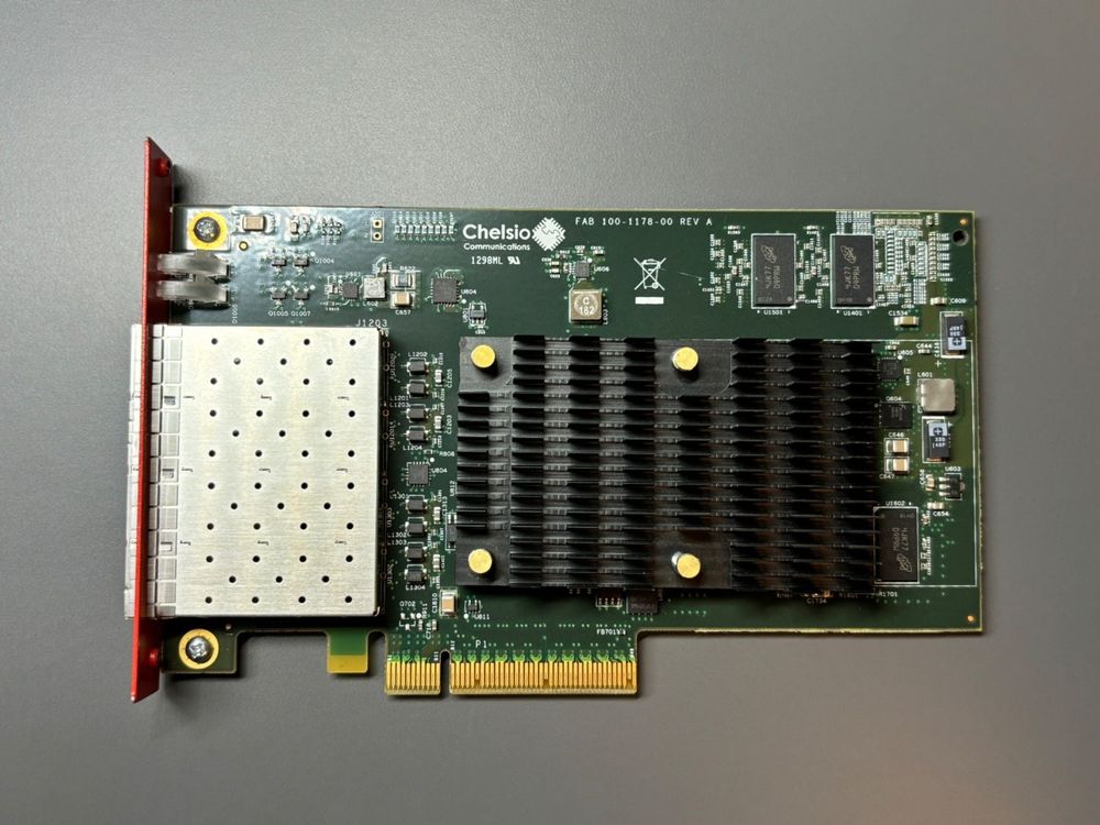 Chelsio T540-CR Quad Port 10GbE SFP+ Netzwerkkarte (Gebraucht) in ...
