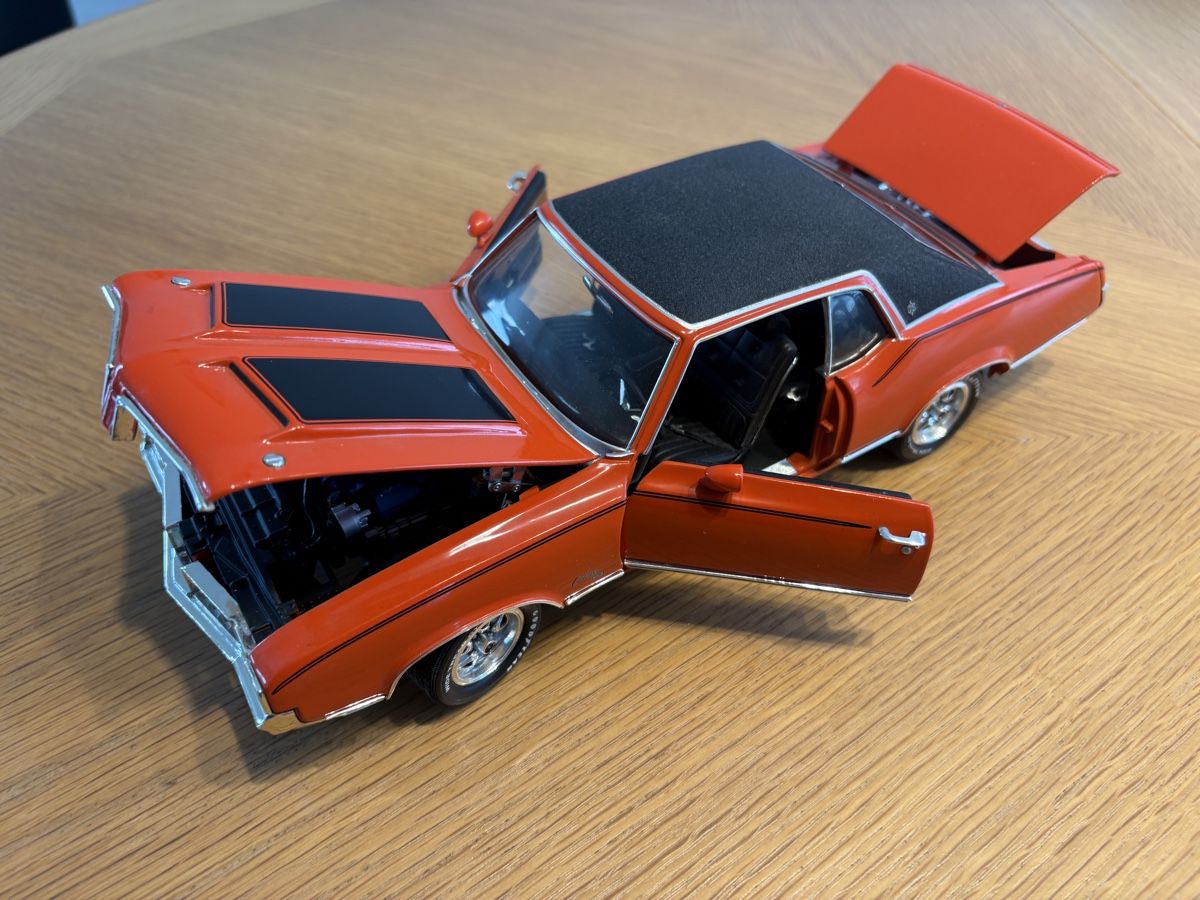 AMT/ERTL Modellautos: ERTL Olds- Cutlass SX 1970 Modellauto rot  – Neu (gemäss Beschreibung) aus Lyss von Innaja 2