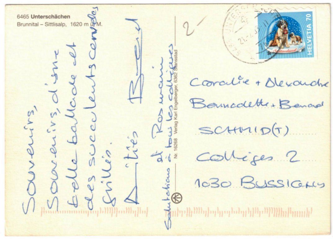 Cartes postales: Sittlisalp – D'occasion à Binningen par Mountainrider 1