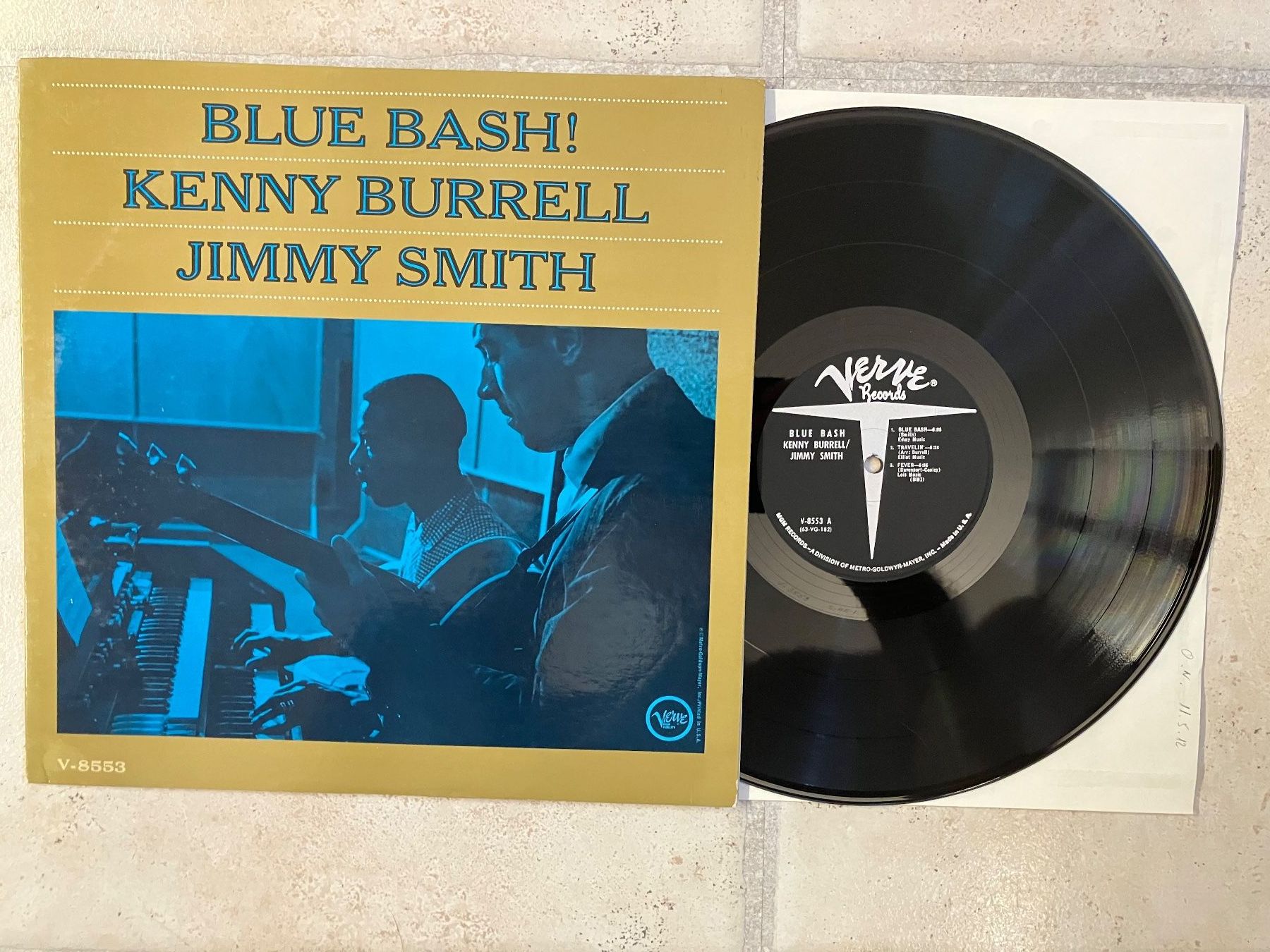 Dischi in vinile: Kenny Burrell/Jimmy Smith - Blue Bash!, LP Jazz – Usato da Widen venduto da DexterGordon