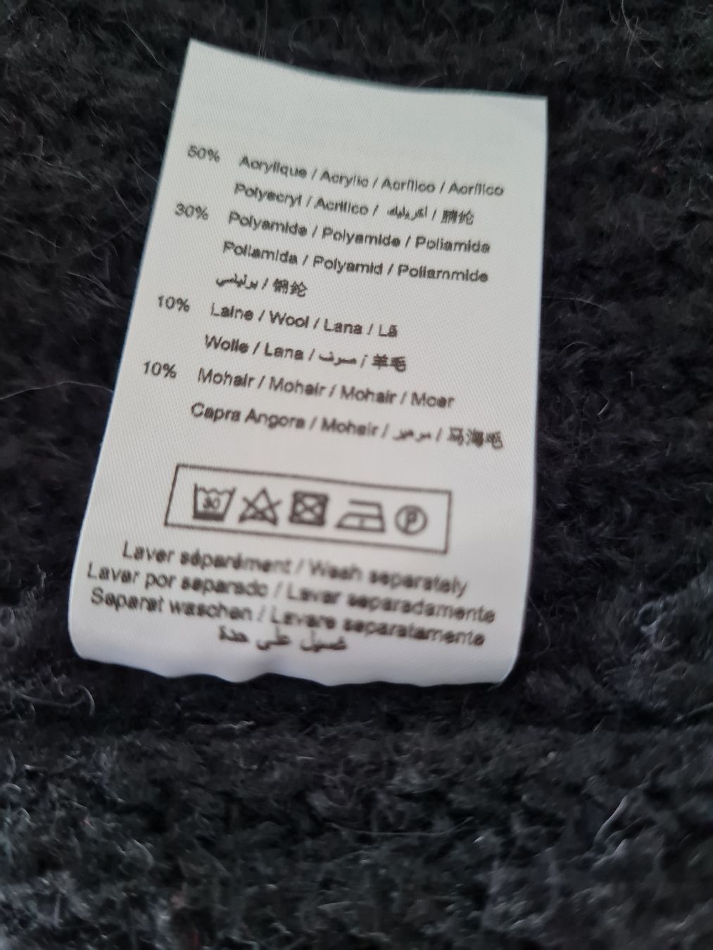 Pullover & Sweatshirts: Pull noir col roulé Humility XS chaud hiver – Gebraucht aus Payerne von wardi11 7
