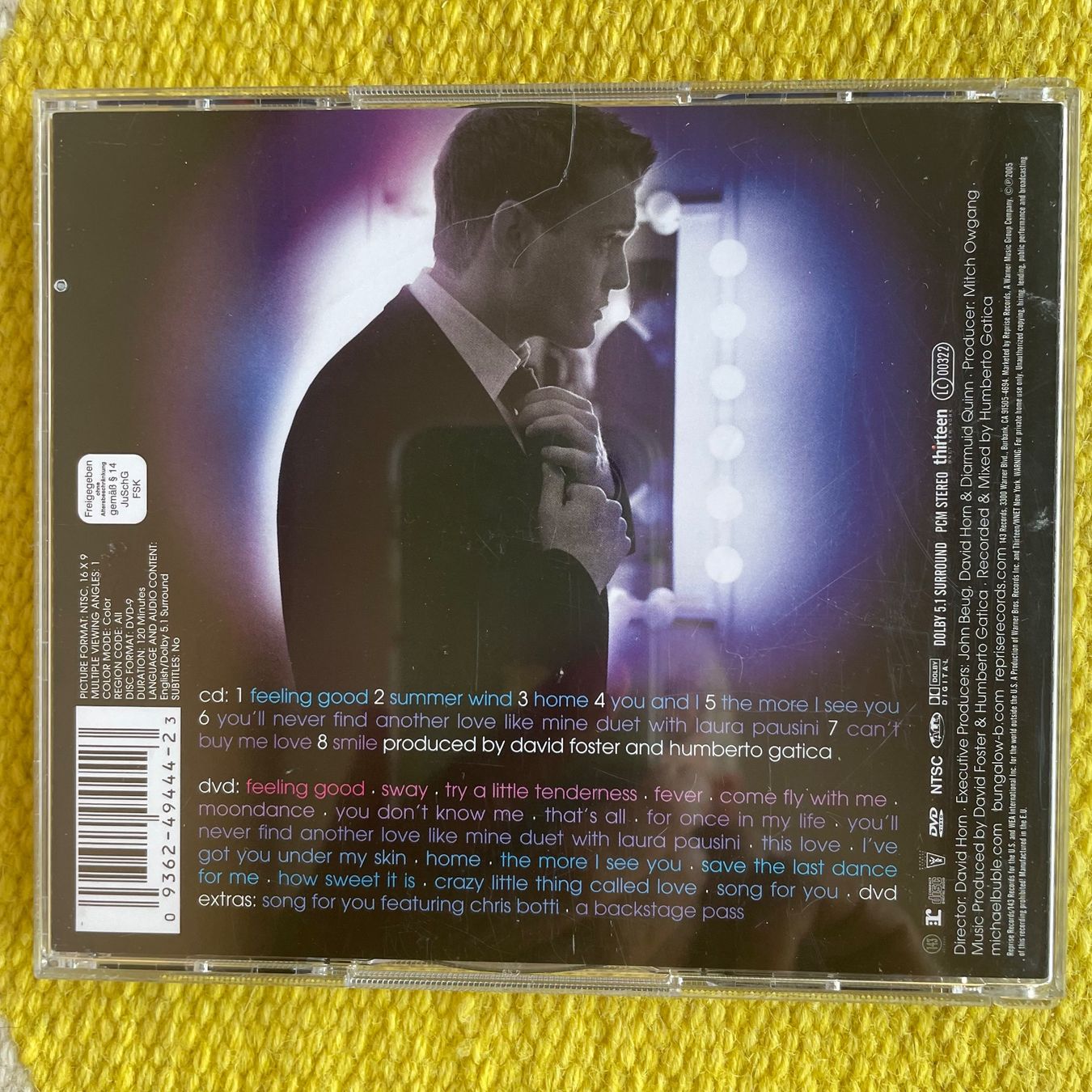 CD: MICHAEL BUBLÉ-CD+DVD CAUGHT IN THE ACT – Usato da Rorschacherberg venduto da CD-Roli 1