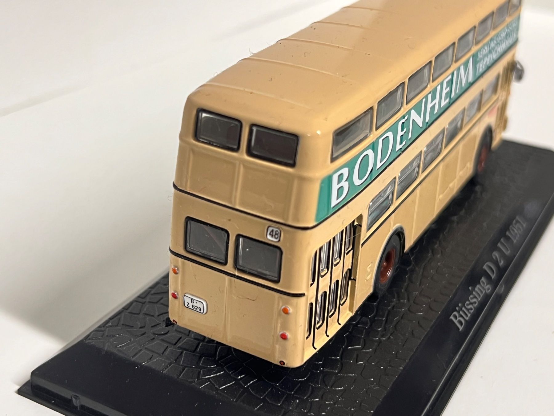Modellini d'auto: Büssing D2U 1951 - Doppeldeckermodell 1:72 – Usato da Geroldswil venduto da TopTrain54 4