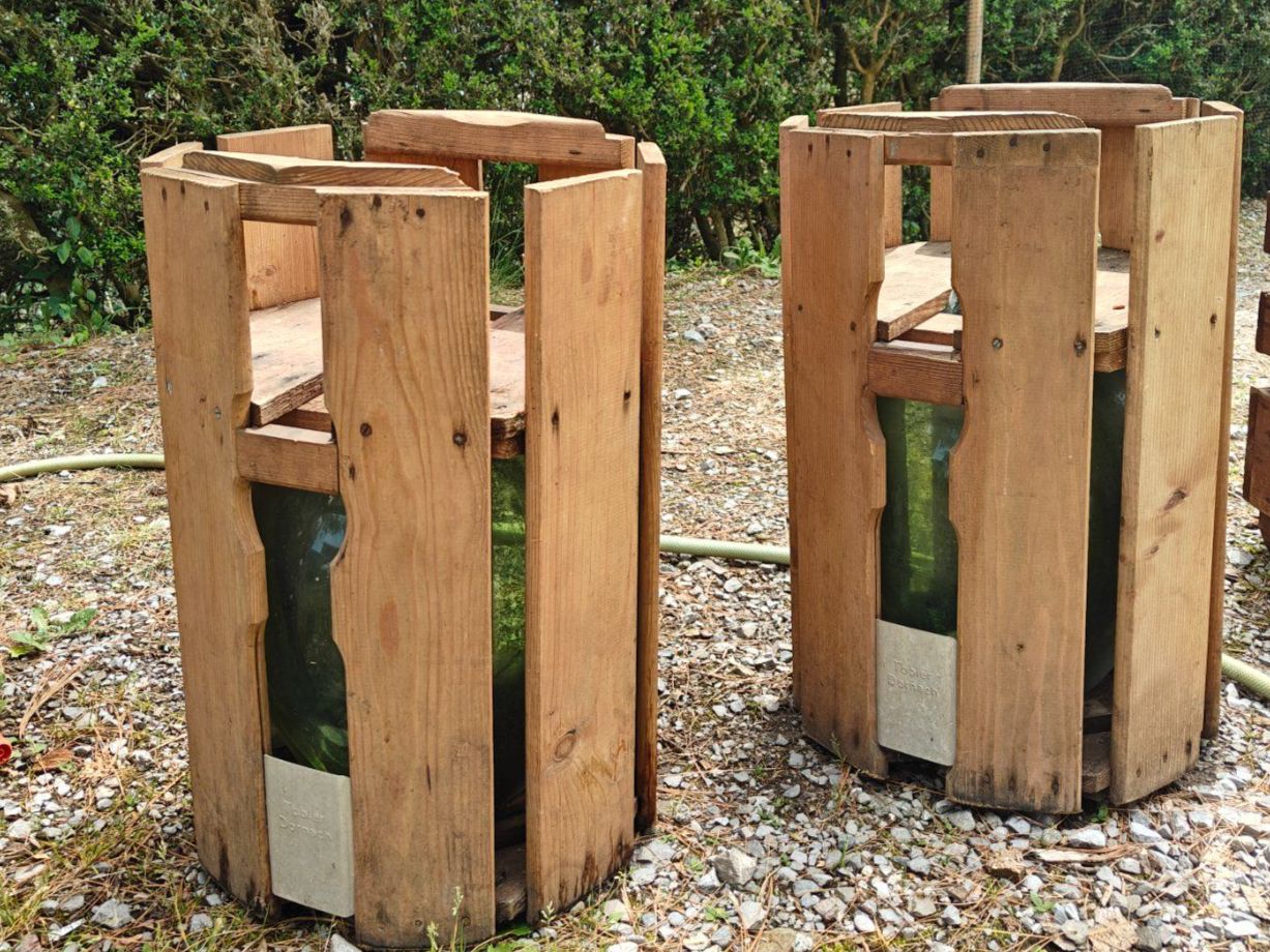 Accessori: Mostflasche im Holz – Usato da Luzern venduto da osw_952s